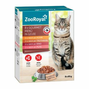 ZooRoyal Gourmet Menü in Gelee Multipack 96x85g